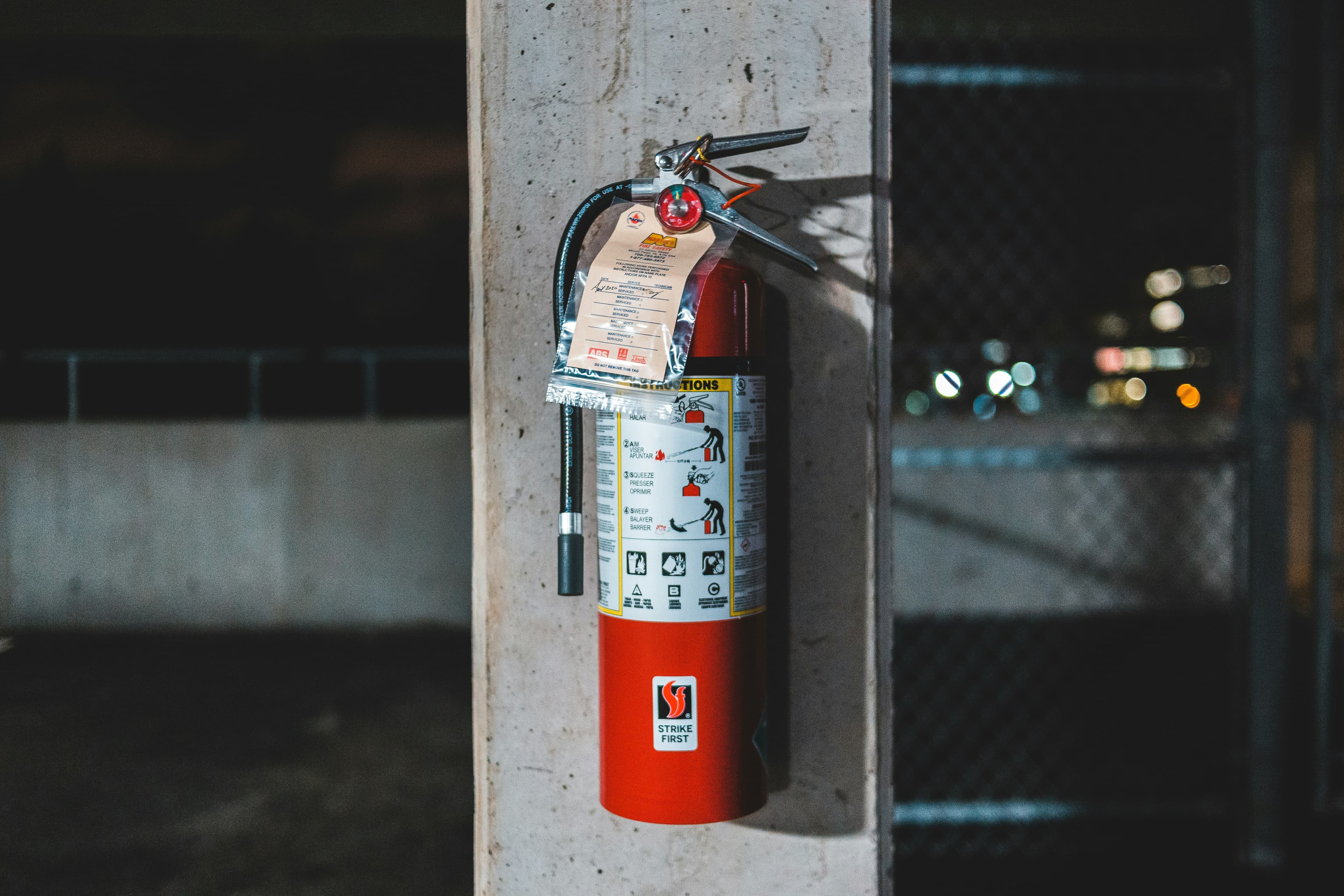 Fire Extinguishers & Safety Equipment